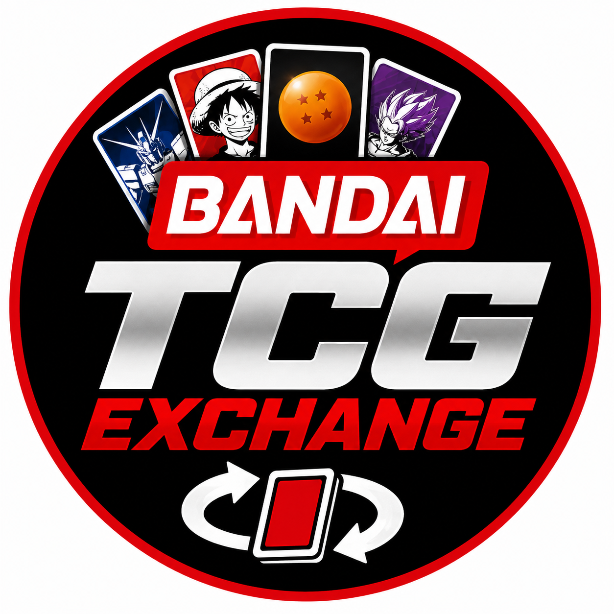 The Bandai TCG Exchange logo
